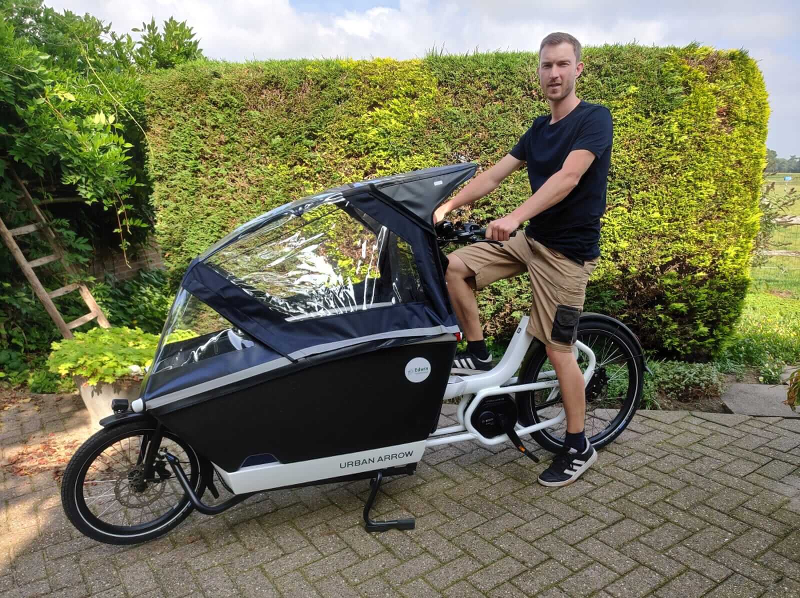 Urban Arrow-bakfiets van Bakfietshub